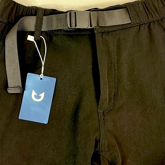 Men's Northyard 10” Inseam Athletic Shorts Black Adjust. Waist &Zipper F… - Picture 2 of 9